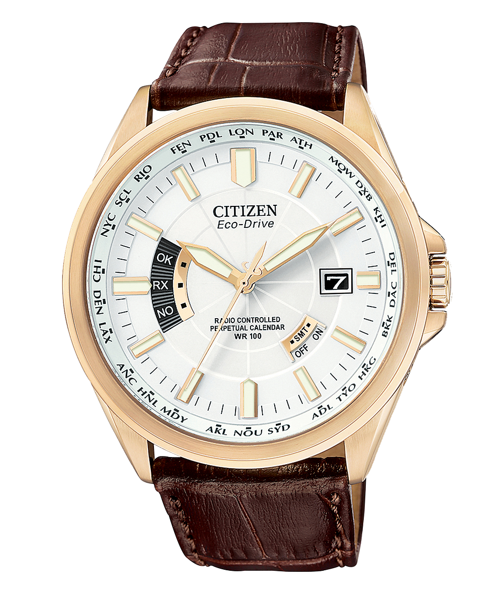 Citizen radio best sale controlled perpetual calendar